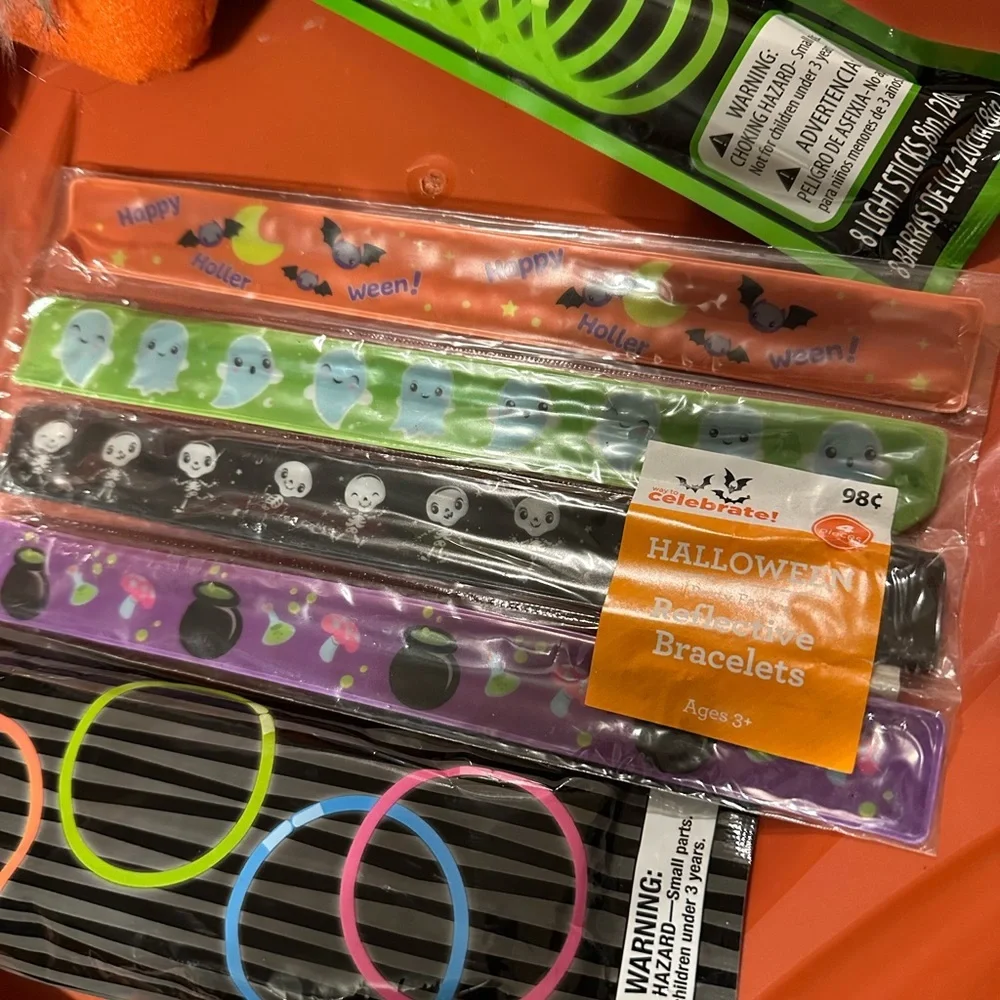 Halloween Party Supplies Set - Orange and Black